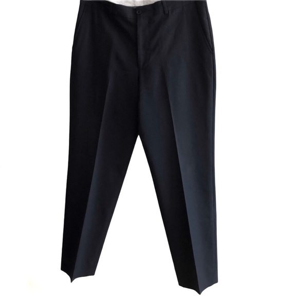 Barney’s NewYork striped wool slack pants - Picture 1 of 7